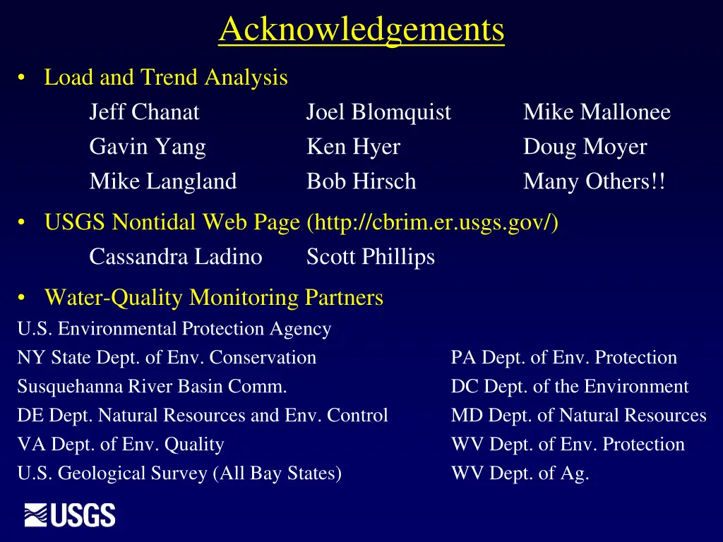 acknowledgements