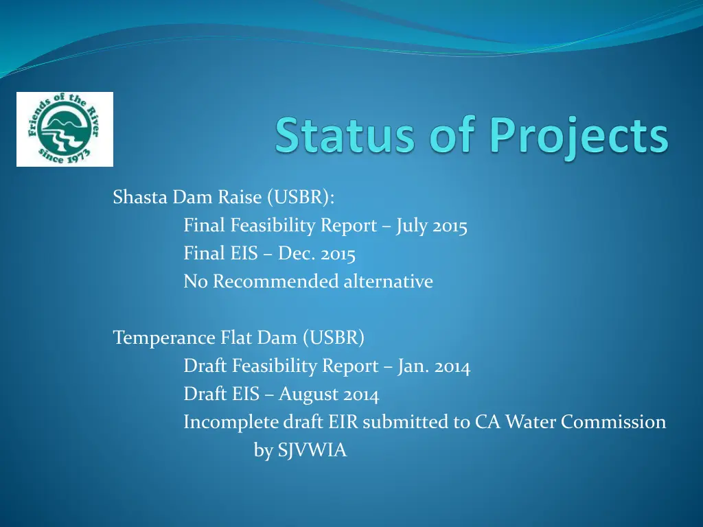 shasta dam raise usbr final feasibility report