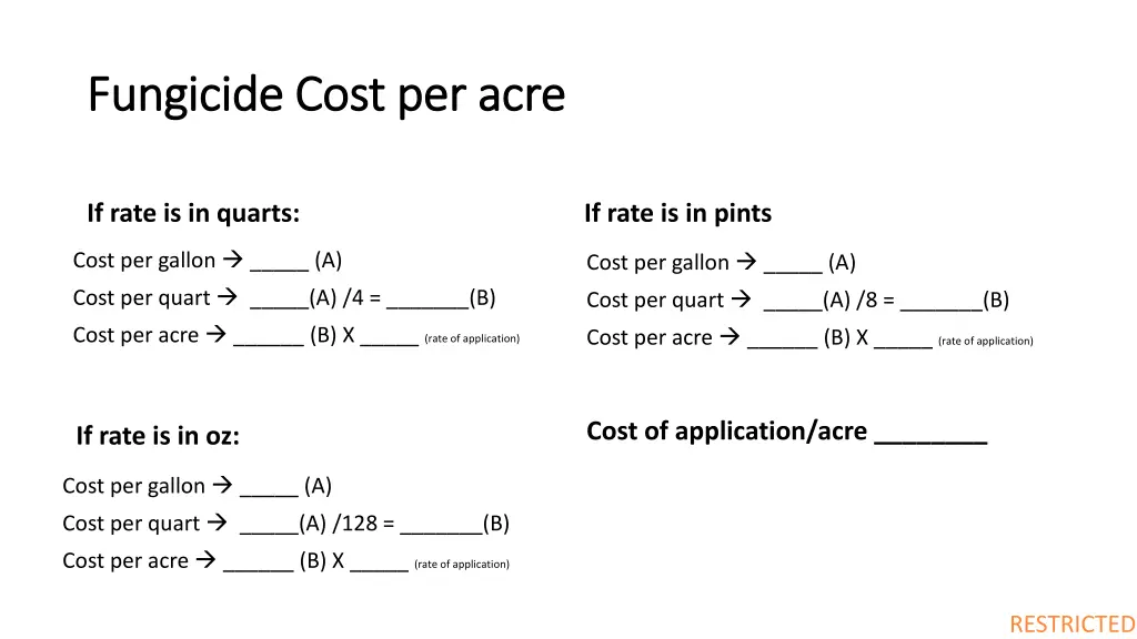 fungicide cost per acre fungicide cost per acre