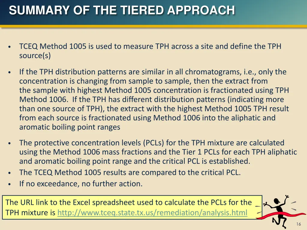 summary of the tiered approach