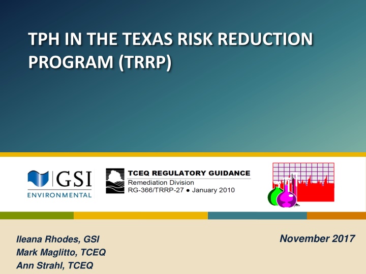 tph in the texas risk reduction program trrp