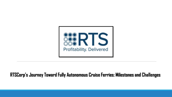 rtscorp s journey toward fully autonomous cruise