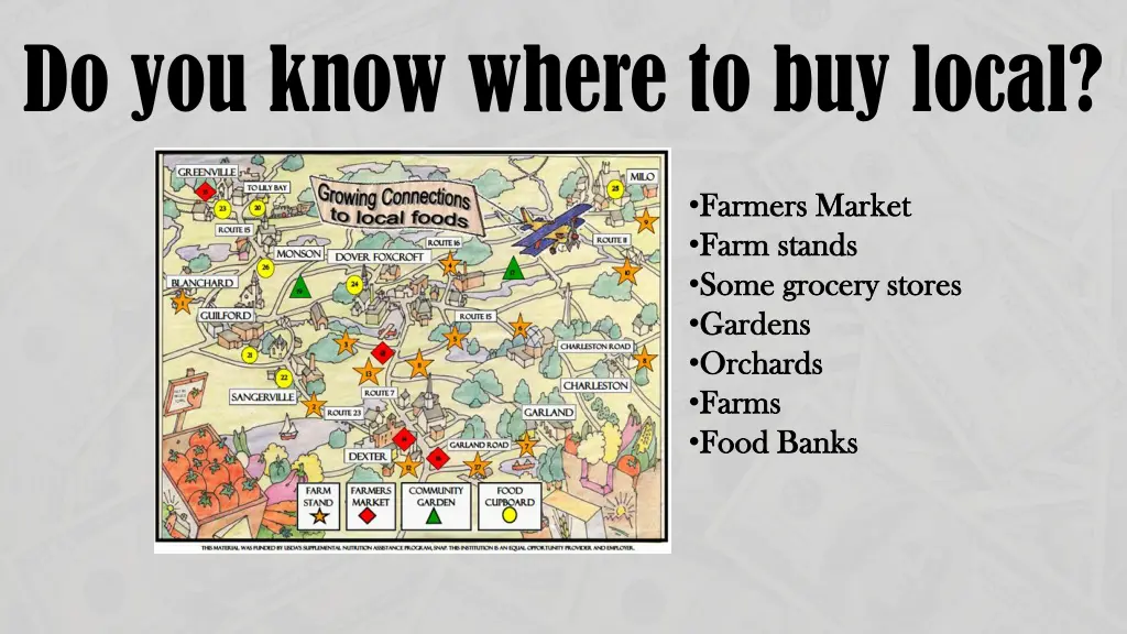 do you know where to buy local