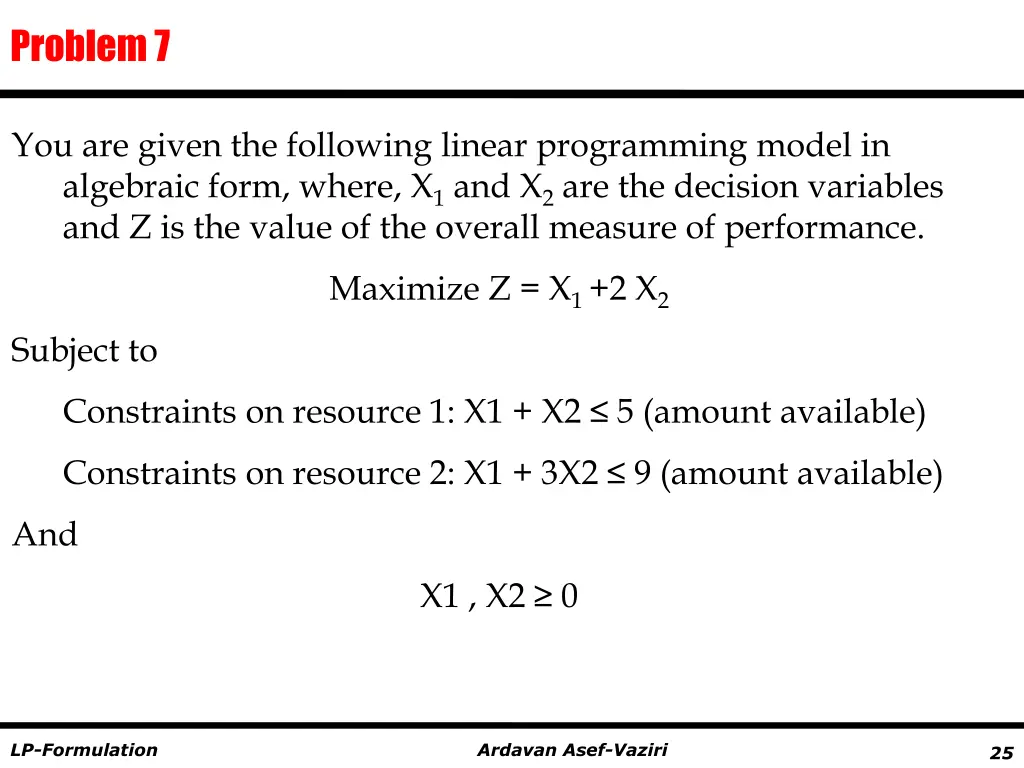 problem 7