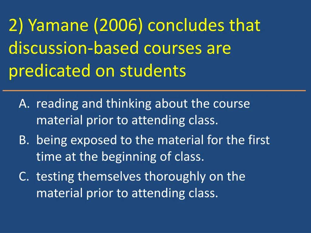 2 yamane 2006 concludes that discussion based