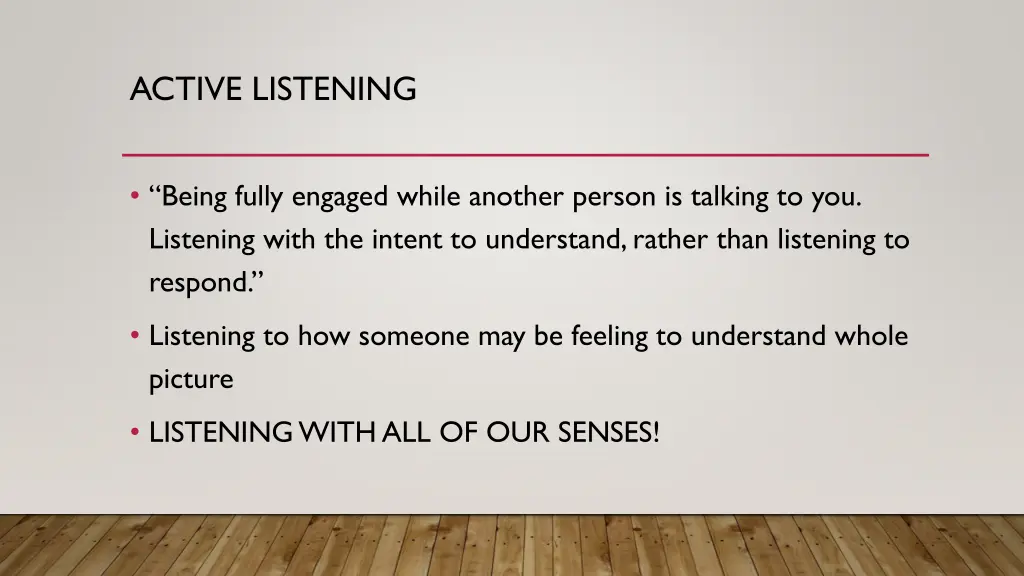 active listening 2