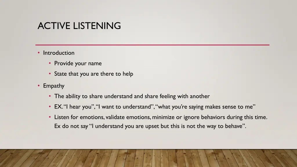 active listening 3