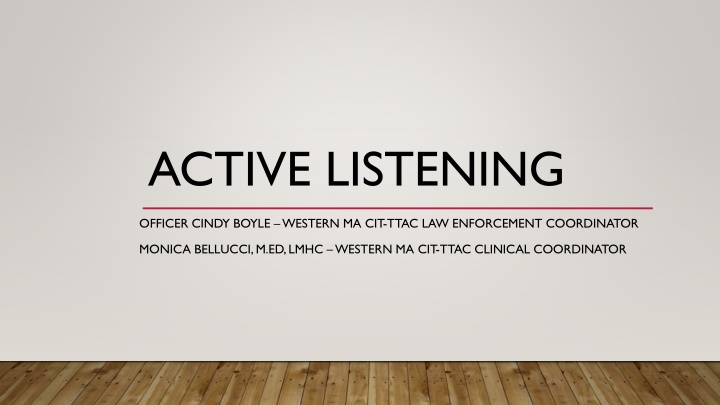 active listening