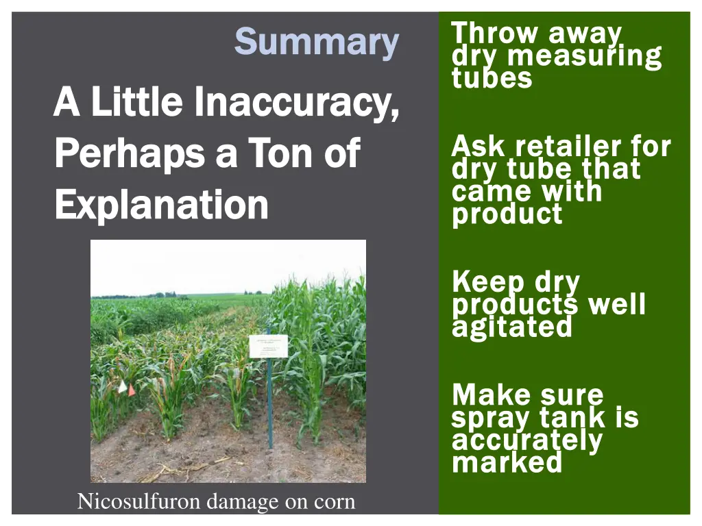 throw throw away dry measuring dry measuring