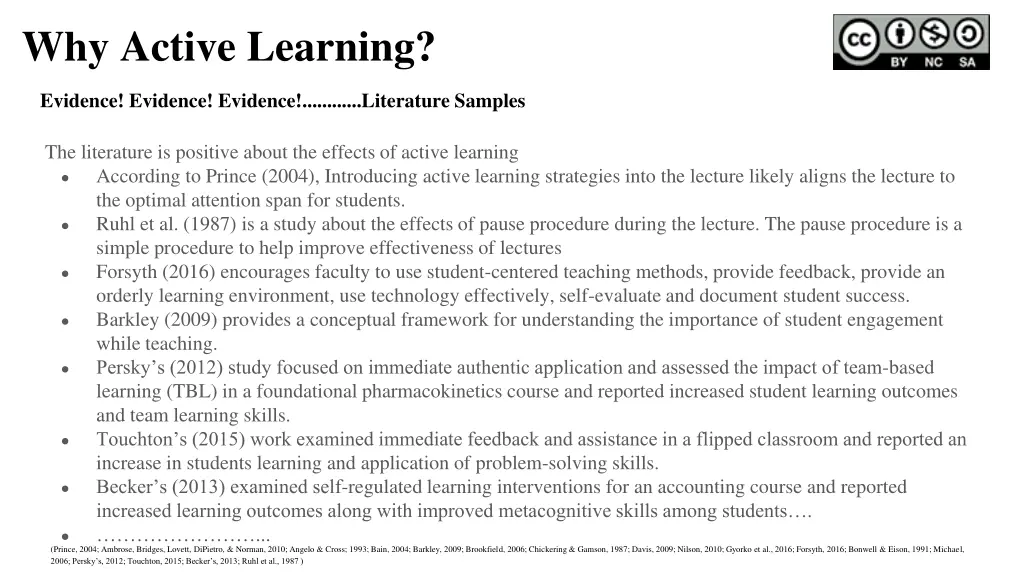 why active learning