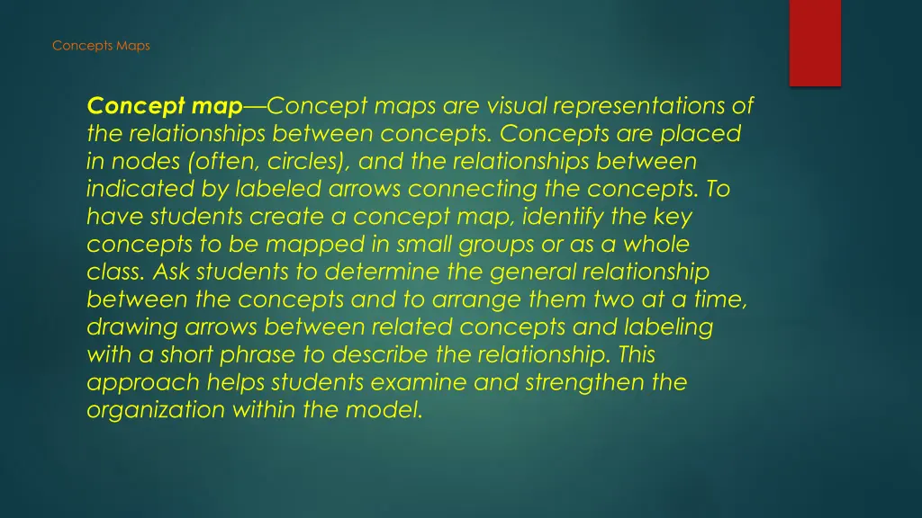 concepts maps