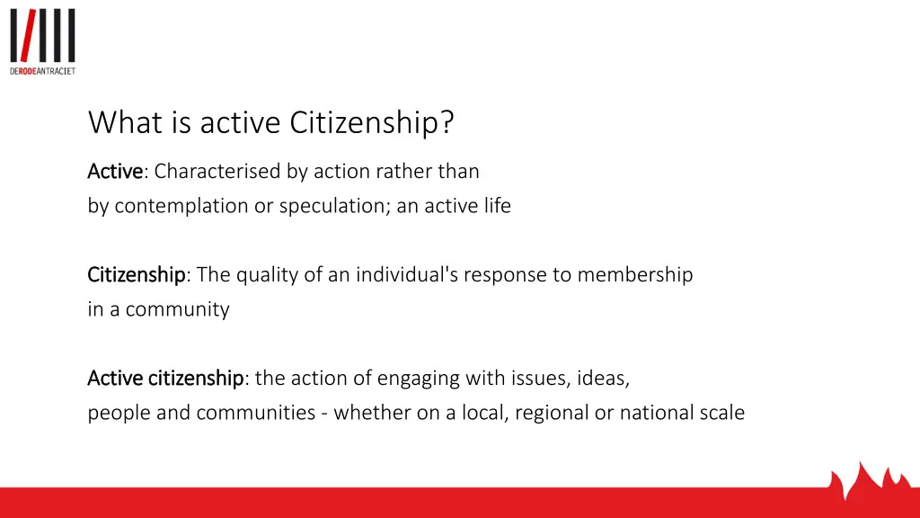 what is active citizenship