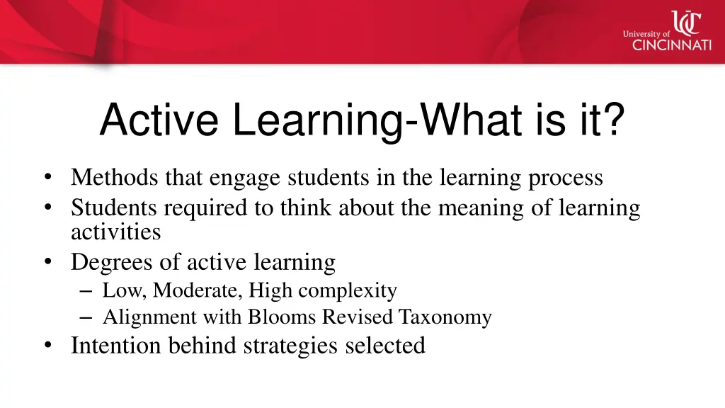 active learning what is it 1