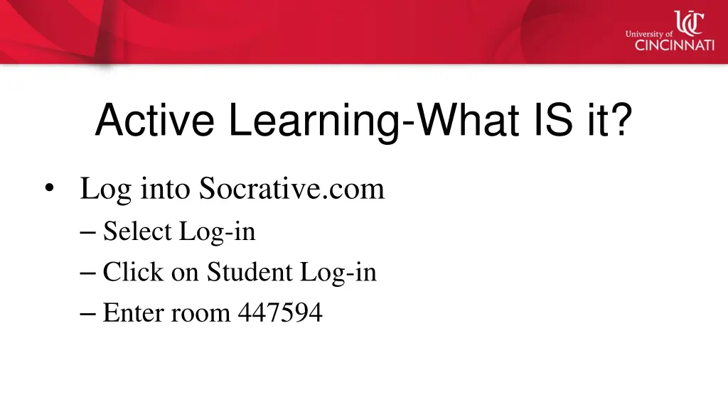 active learning what is it