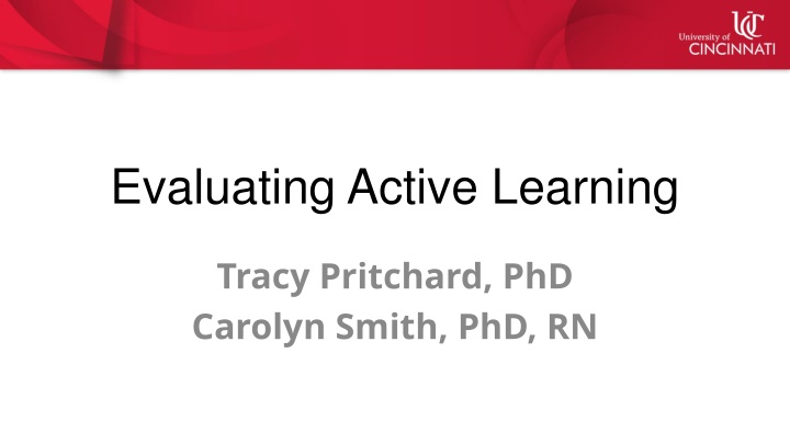 evaluating active learning