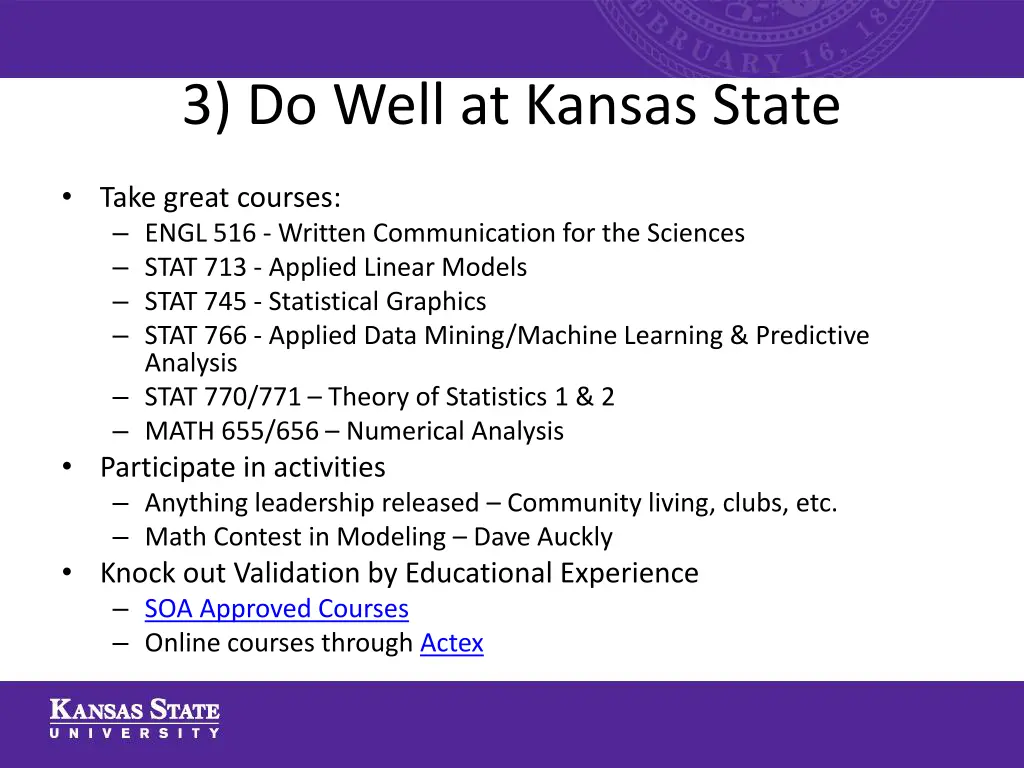 3 do well at kansas state