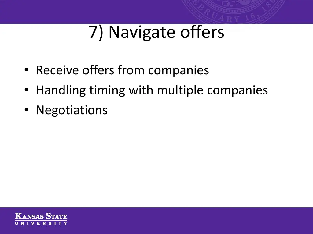 7 navigate offers