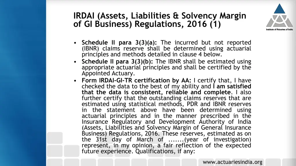 irdai assets liabilities solvency margin