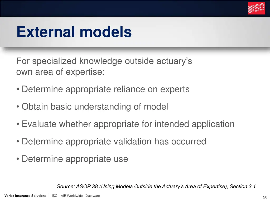 external models