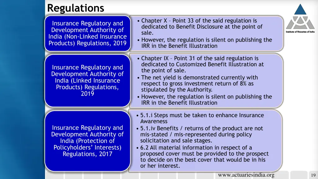 regulations