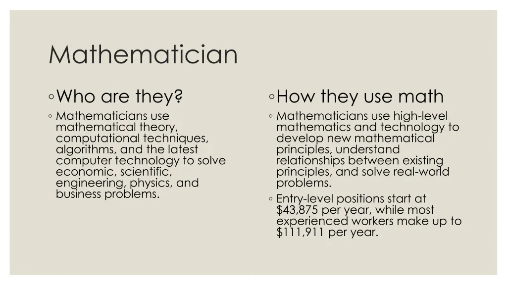 mathematician