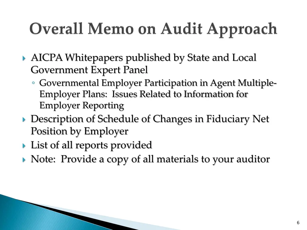 aicpa whitepapers published by state and local