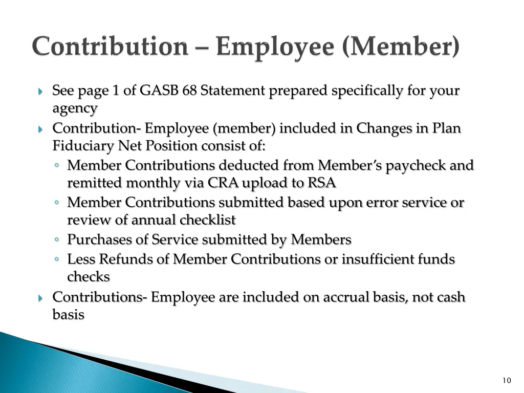 see page 1 of gasb 68 statement prepared