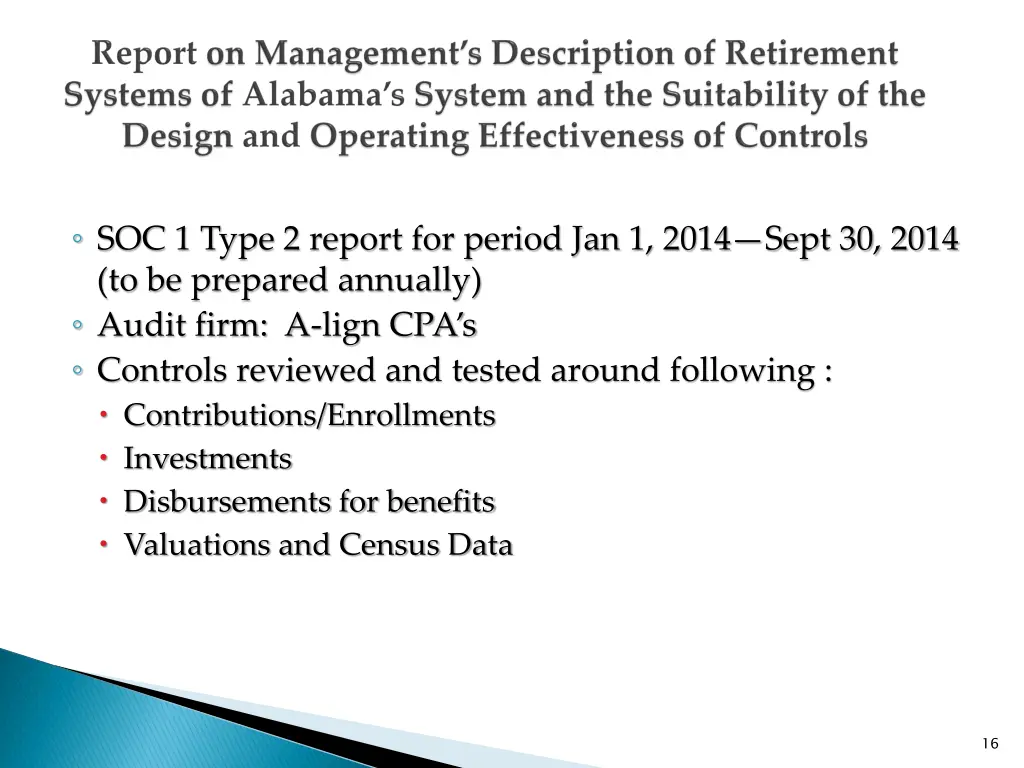 soc 1 type 2 report for period jan 1 2014 sept