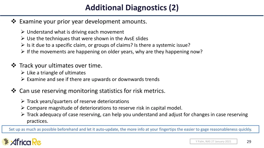 additional diagnostics 2