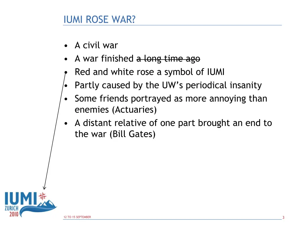 iumi rose war