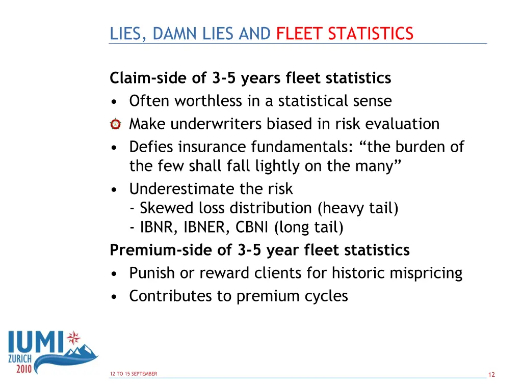 lies damn lies and fleet statistics