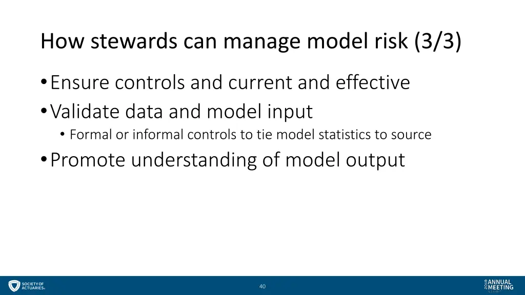 how stewards can manage model risk 3 3