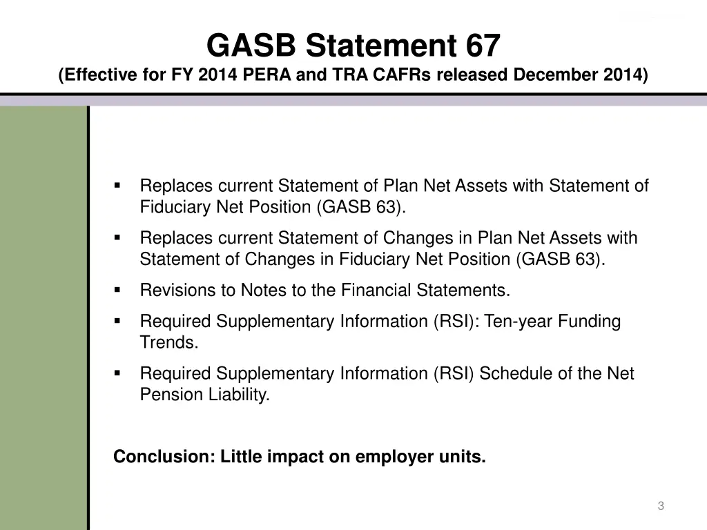 gasb statement 67