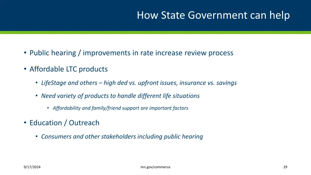 how state government can help