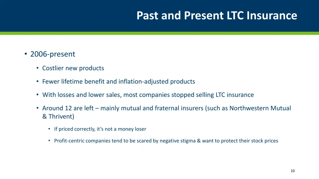 past and present ltc insurance 3