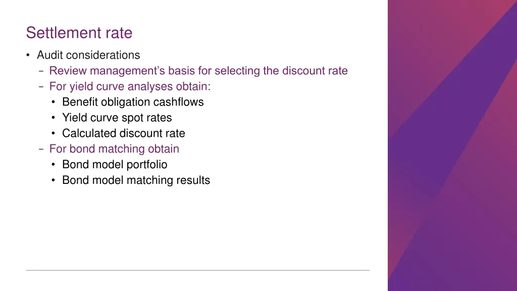 settlement rate 1