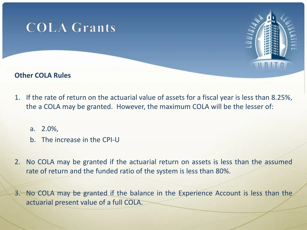 other cola rules