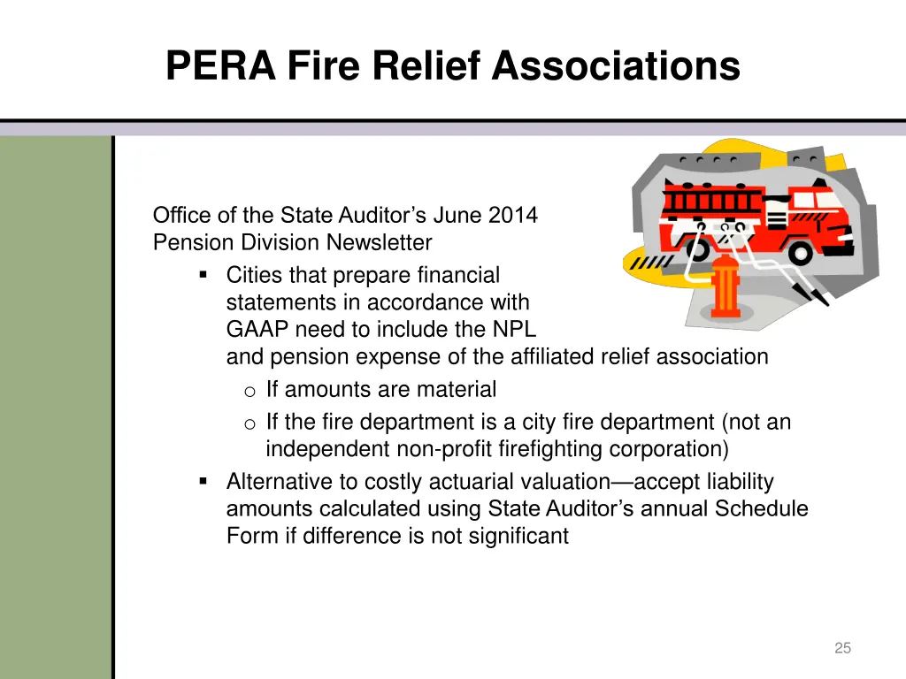 pera fire relief associations