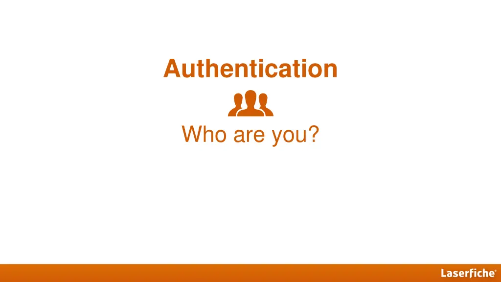 authentication