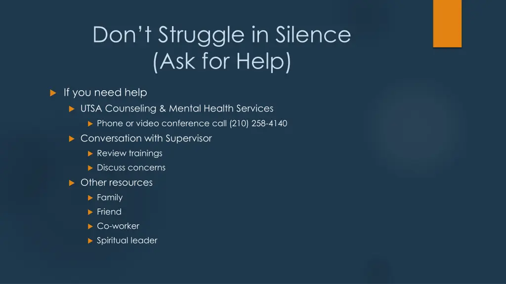 don t struggle in silence ask for help 1