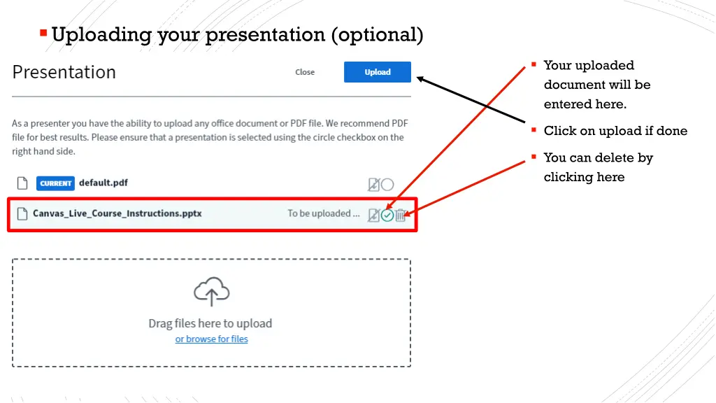 uploading your presentation optional 1