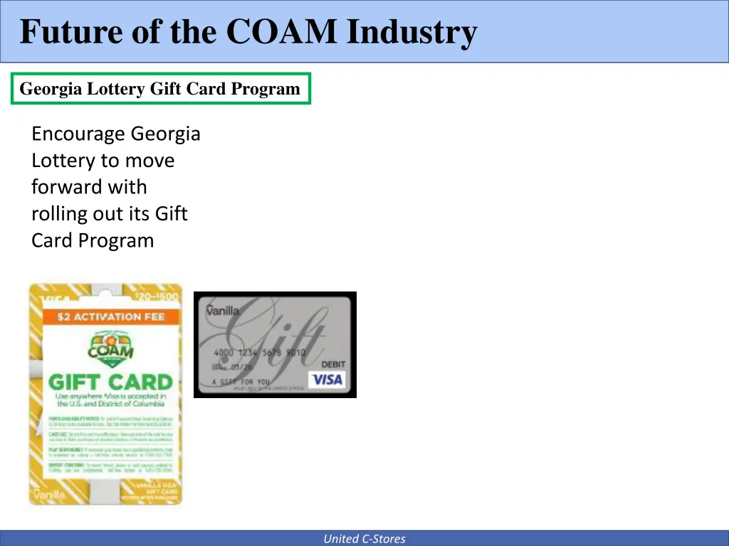 future of the coam industry 12