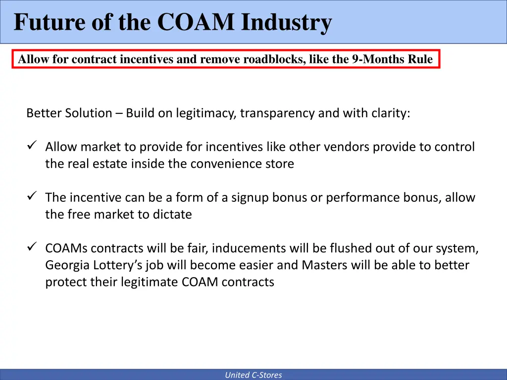 future of the coam industry 3