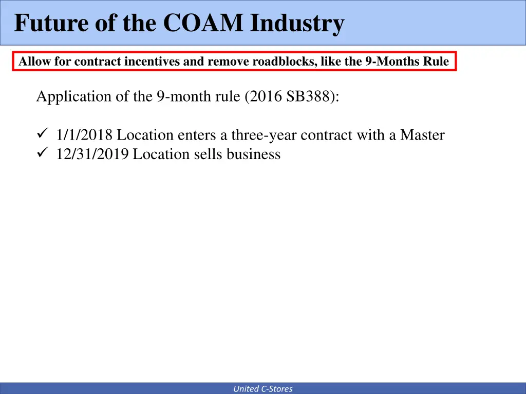 future of the coam industry 5