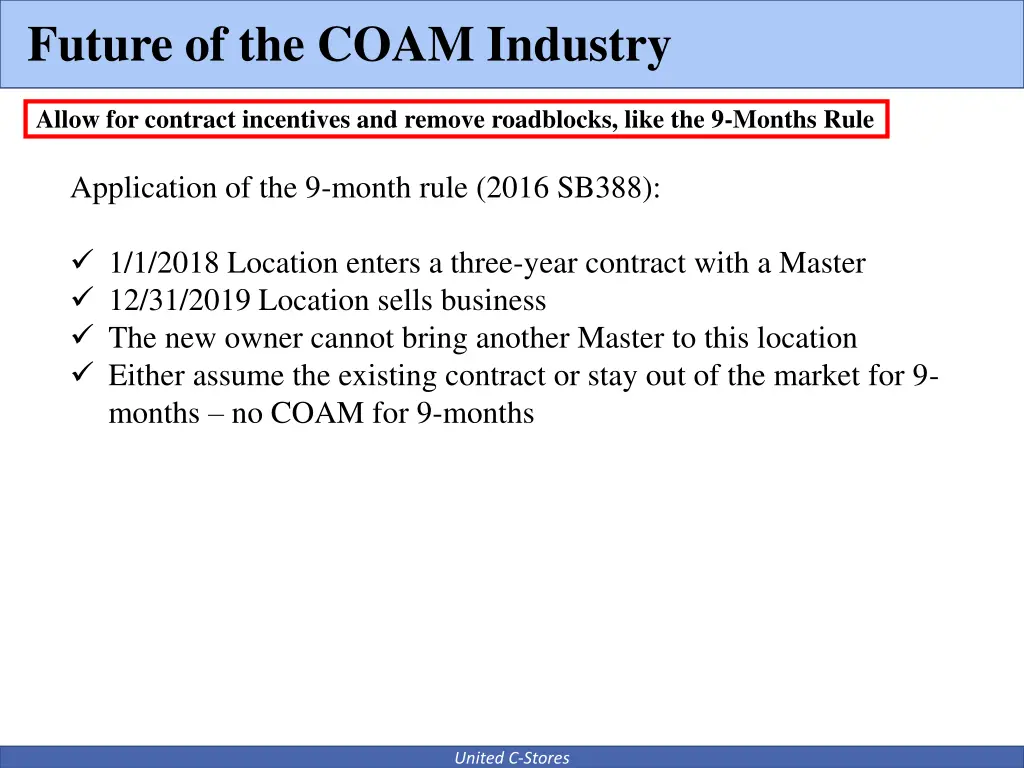 future of the coam industry 7