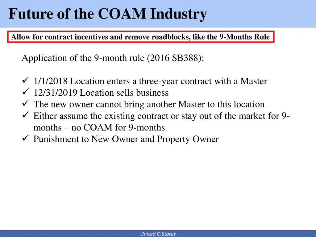 future of the coam industry 8