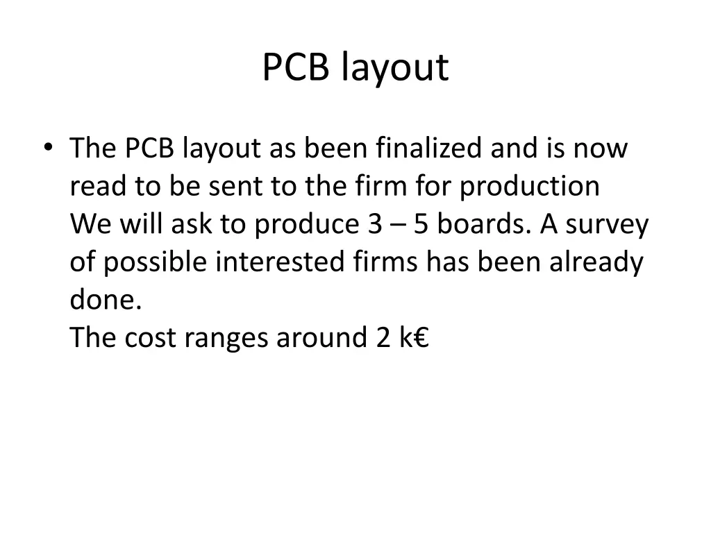 pcb layout