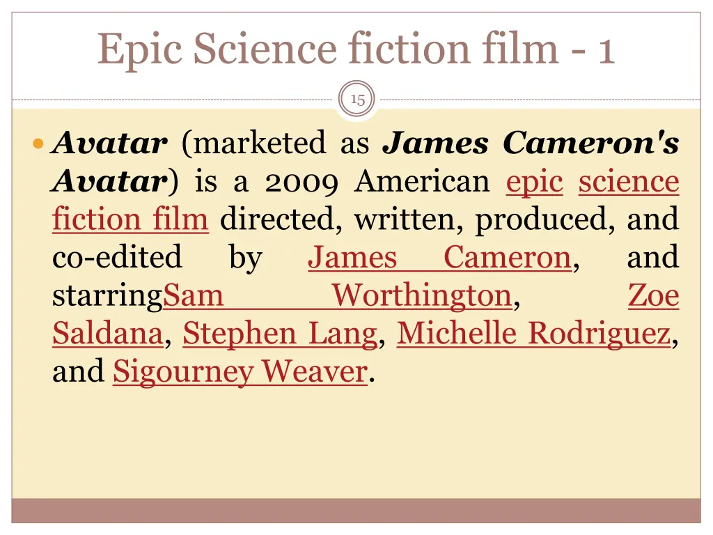 epic science fiction film 1