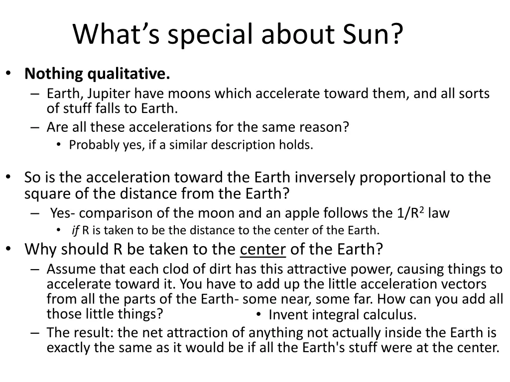 what s special about sun