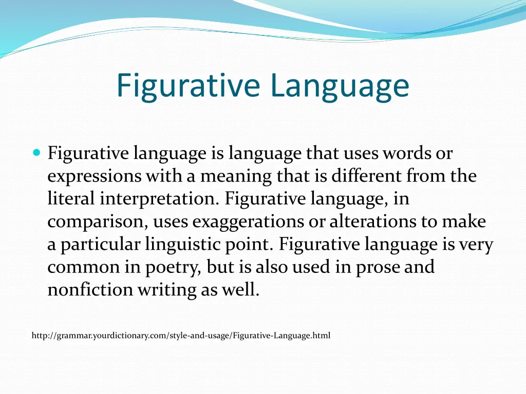 figurative language